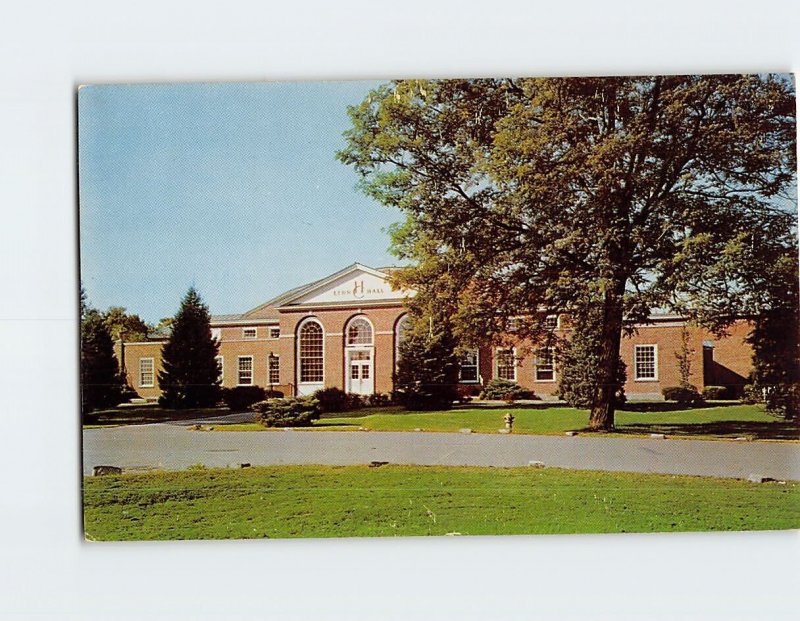 Postcard Hanover College Lynn Hall Hanover Indiana USA