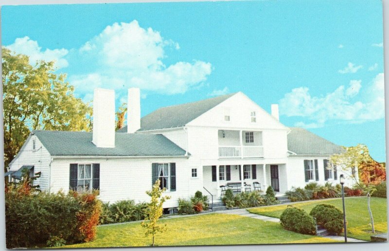 postcard Massillon Ohio - Spring Hill Wales Road - home on Spring Hill Farm