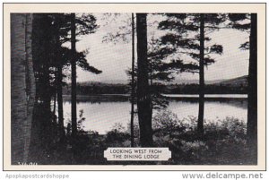 New Hampshire Center Harbor Vonhurst Camp Looking West From Dining Lodge Dext...