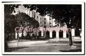 Postcard Old Dax Splendid Hotel and seen bumper Verdun Course