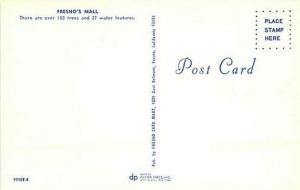 CA, Fresno, California, Fresno's Mall, Fountain, Dexter Press No. 99182-B