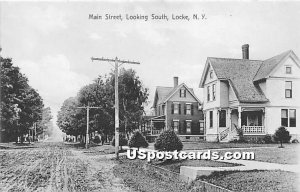 Main Street Looking South - Locke, New York NY  