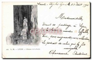 Old Postcard Lyon Humanities Roche