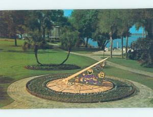 Pre-1980 CYPRESS GARDENS SUNDIAL Winter Haven & Lakeland & Lake Wales FL AD2279