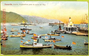 4509 - SPAIN - VINTAGE POSTCARD - Tenerife - Puerto-