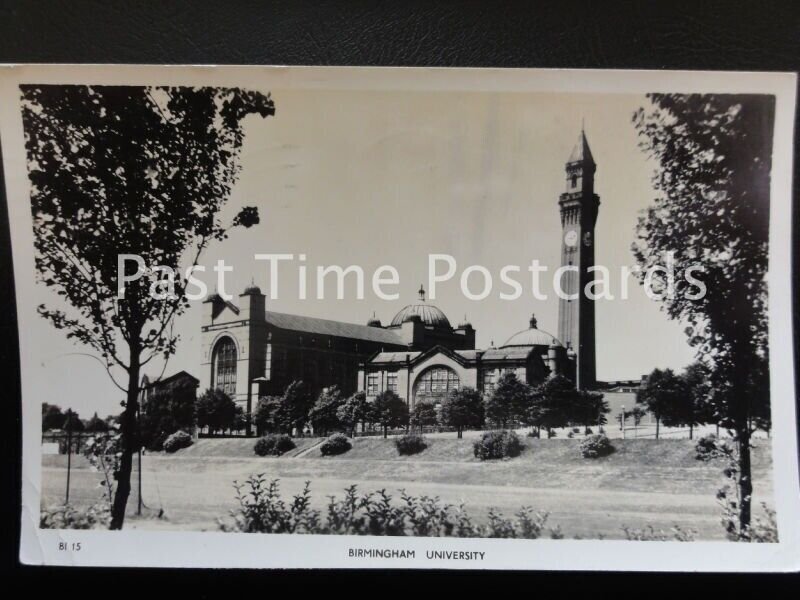 Birmingham University c1958 RP Postcard by Mason BI 15