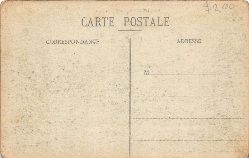 J69/ Interesting Postcard c1910 Laneuville St Joire France Railroad Depot 253