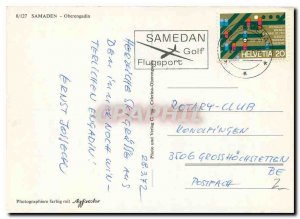 Postcard Modern Samedan Oberengadin
