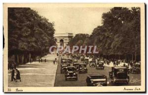 Old Postcard Paris Avenue Foch