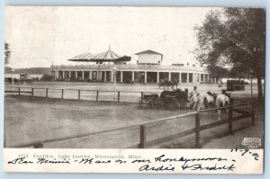Minneapolis Minnesota MN Postcard Pavilion Lake Harriet Exterior Building c1906