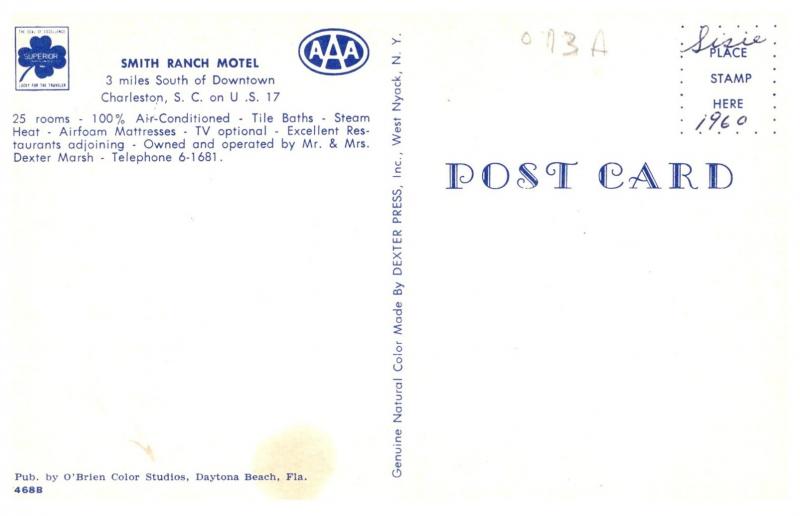 South Carolina  Charleston , Smith Ranch Motel