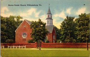 Virginia Williamsburg Bruton Parish Church