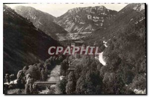 Old Postcard Environs d'Hauteville Lompnes Ain Vallee Albarine and Violet Bridge