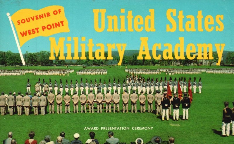 Vintage Postcard U.S Military Academy Reward Presentation Ceremony West Point NY