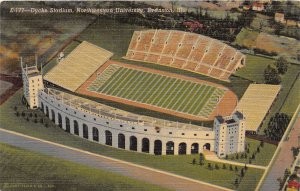 J73/ Evanston Illinois Postcard Northwestern University Football Stadium 313
