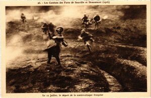 CPA Les Combats des Forts de Souville et Douaumont - 1916 12 Juillet (1037040)