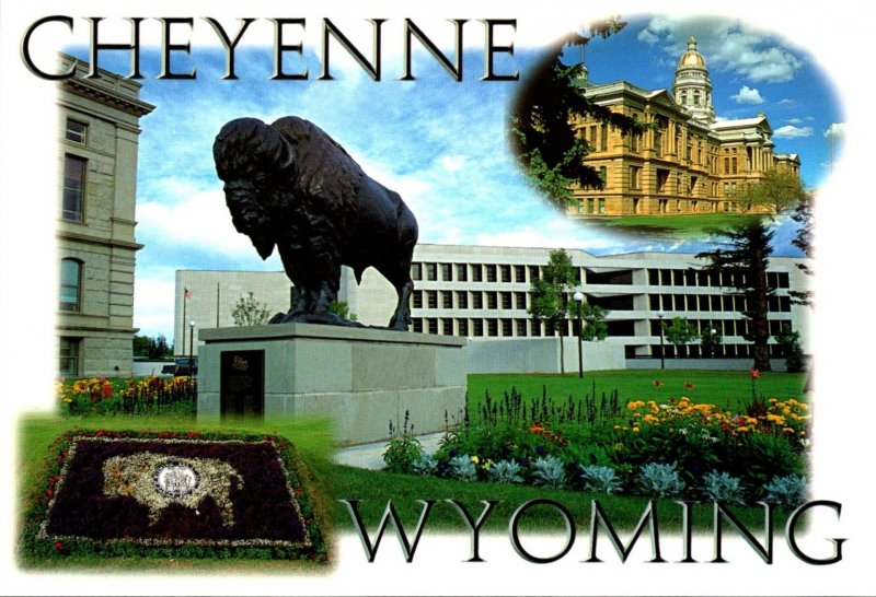 Wyoming Cheyenne State Capitol Multi View