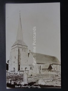 West Sussex WEST HOATHLY Church - Pre 1914 RP Postcard