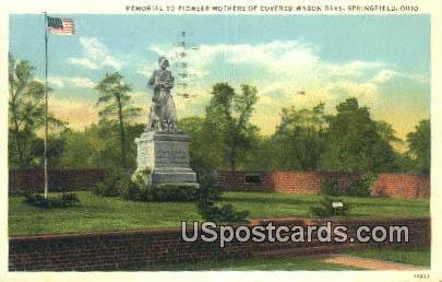 Memorial to Pioneer Mothers - Springfield, Ohio