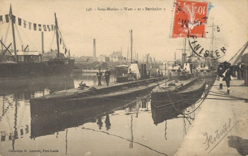 Nautica Sous Marins Watt et Berthelot French Submarine 03.31