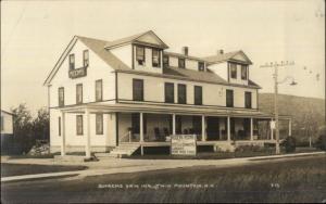 Twin Mountain NH Supreme View Inn c1915 Real Photo Postcard