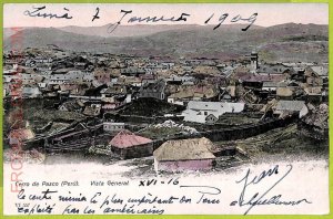 24998 - PERU  -  Vintage Postcard -  Cerro de Pasco - 1909