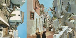 Ibiza Spain De La Pena Quarter Flags Hanging 3x Postcard s