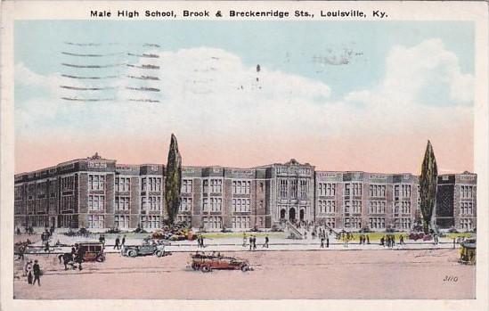 Male High School Brook & Breckenridge Streets Louisville Kentucky 1928