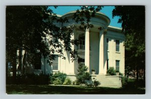 Jackson MS, The Governor's Mansion, Chrome Mississippi Postcard