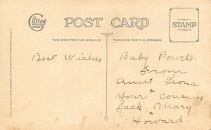 LP44 Rose O'neill Kewpie Christmas Postcard 