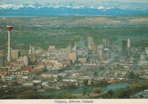 Canada Postcard - Aerial View of Calgary, Alberta  RR8692