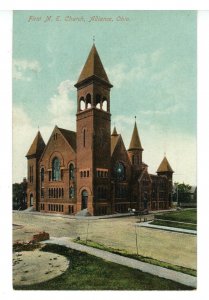 OH - Alliance. First M. E. Church ca 1907