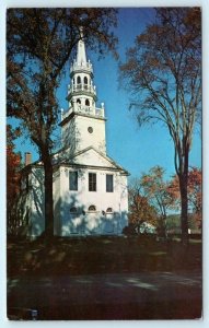 NORTH CORNWALL, Connecticut CT ~ CONGREGATIONAL CHURCH c1960s  Postcard
