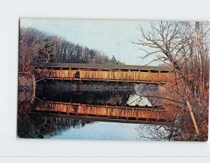 Postcard - Perrine's Bridge - New Paltz, New York