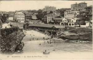 CPA BIARRITZ Les Bains du Port Vieux (1143154)