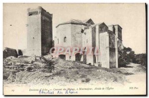 Old Postcard Environs Arles Moines Convent has Montmajour Apse of the & # 39E...