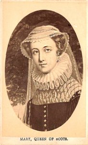 Mary Queen Of Scots, 2.5 x 4 Archibald Burns Photographer.