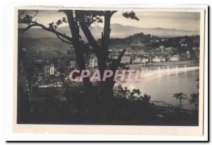 Spain Espana Postcard Old San Sebastian Vista desde el monte Urgull