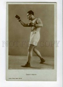 287868 SABRI MAHIR Turkish BOXER Vintage PHOTO postcard