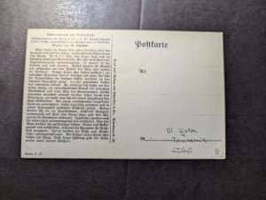 Mint Germany Postcard Camp Demolition on Babu River