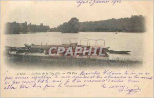 Old Postcard Lyon head Golden Park (1900 card)