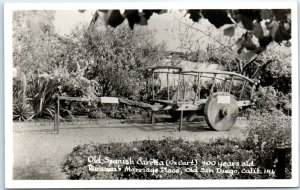 Old Spanish Caretta (Ox Cart), Ramona's Marriage Place, San Diego, California