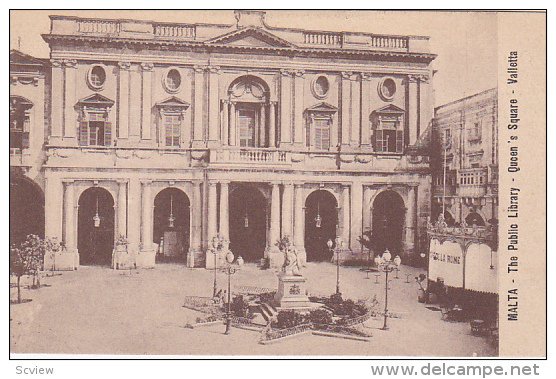 MALTA , 00-10s : The Public Library - Queen's Square - VALLETTA