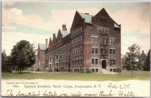 Raymond Dormitory, Vassar College, Poughkeepsie NY c1905 Vintage Postcard L06