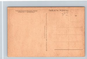 Caracas  Venezuela    Postcard