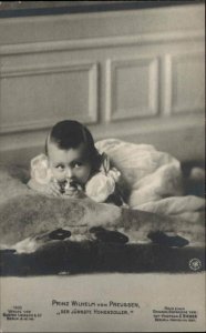 ROYALTY Prinz Wilhelm von Preussen REAL PHOTO c1910 Postcard