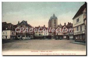 Old Postcard Noyon Place in Basel
