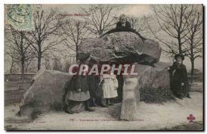Old Postcard Megalith Dolmen Meudon Bellevue Terrace of & # 39observatoire (c...