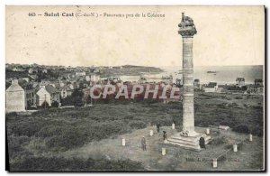 Postcard Old Saint Cast Panorama Near Column