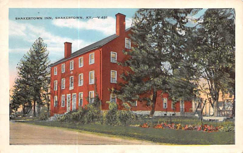 Inn Shakertown, Kentucky USA KY Shaker 1944 